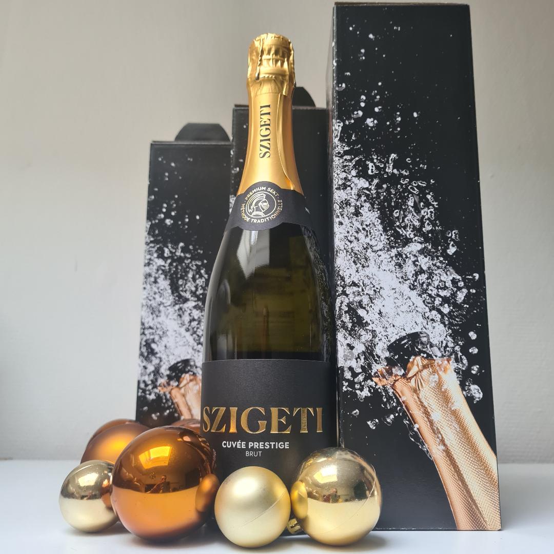 Wijngeschenkdoos Feestdagen : Cuvée Prestige Szigeti